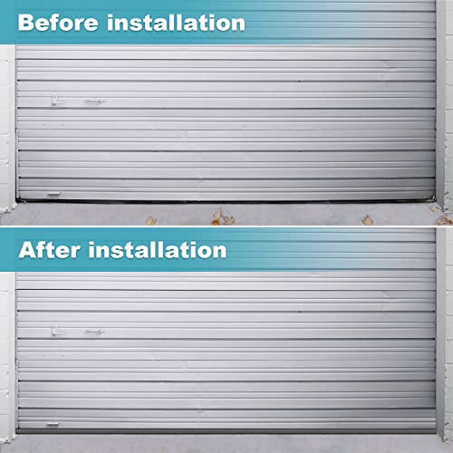3" Garage Door Bottom Seal Weatherstrip in Grey - 1/4" T | Home Repair - Image 6