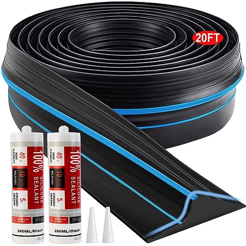 Jin&Bao Universal Garage Door Threshold Seal Strip 20FT | Home Repair - Image 2