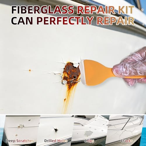 Fiberglass Boat Repair Kit White, Gel Coat Repair Kit for Boats - Image 7