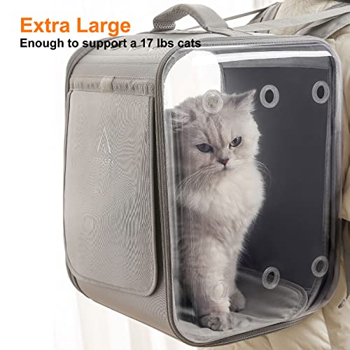 Cat Backpack Carrier Large Pet Backpack Carrier, 17lbs - Image 4
