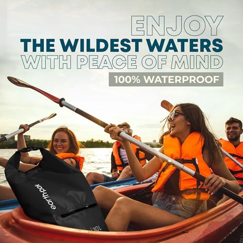 Waterproof Dry Bag with Zippered Pocket - 10L Kayaking Boating - Image 4