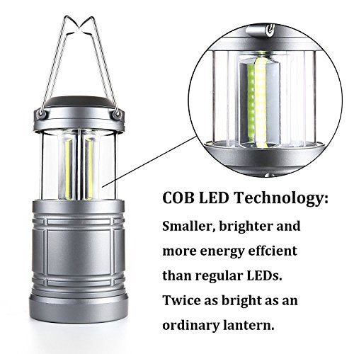 LED Camping Lantern Lights - 500 Lumens Collapsible - Image 3