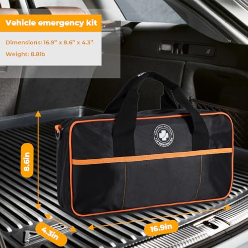 All-in-One Car Emergency Kit with Digital Tire Inflator | Home Repair - Image 5
