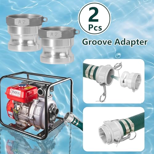 3 ” suction hose Pump Kit for Backwashing and Drainage | - Image 7