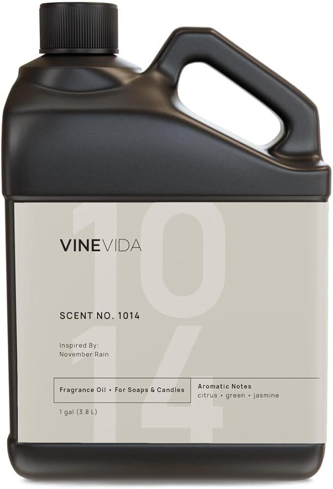VINEVIDA [128oz] Scent No.1014 Fragrance Oil for Candle Making and Soap Making - Premium Candle Scents for Soy Candles