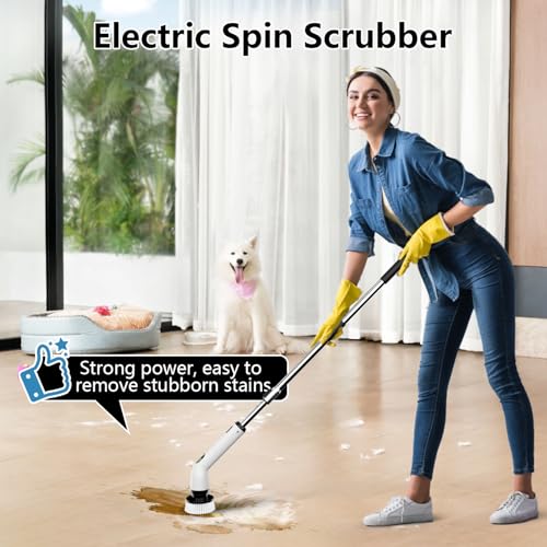 Electric Spin Scrubber, Full-Body IPX7 Waterproof Bathroom - Image 3