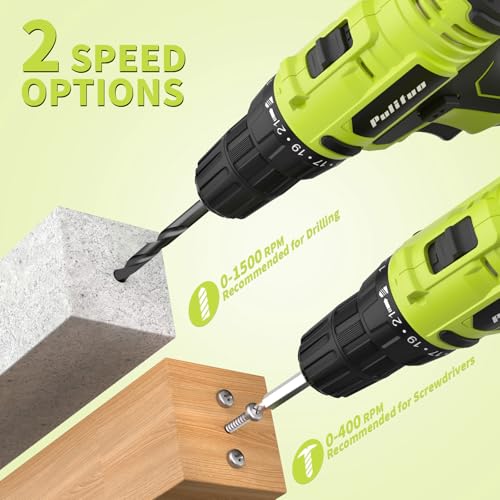 PULITUO'S 20V Cordless Drill/Driver, Electric Screwdriver - Image 5
