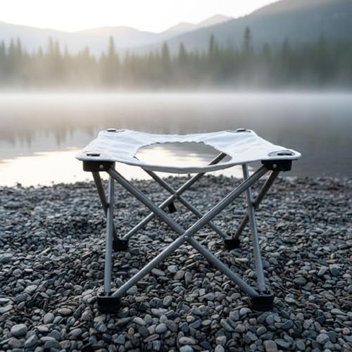 Portable camping toilet, compact folding travel toilet - Image 4
