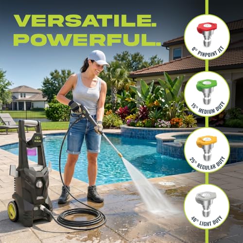 Sun Joe SPX100-GO Electric Pressure Washer, 13-Amp - Image 4