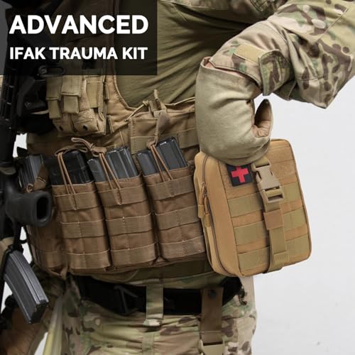 IFAK Trauma First Aid Kit Molle Pouches Emergency Survival - Image 5