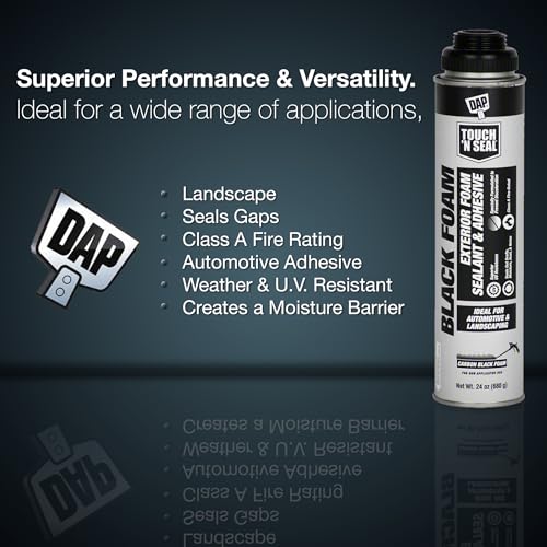 DAP Touch N Seal Black Spray Foam Sealant for RV, Pond - Image 8
