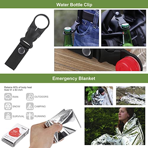 Survival kits 17 in 1, Emergency Survival Gear and Equipment - Image 6
