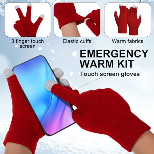 200 Pcs Thermal Blankets Winter Warmth Set Bulk, Classic - Image 5