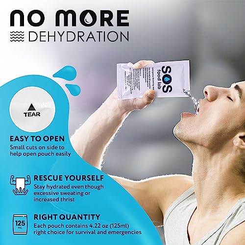 S.O.S Emergency Drinking Water – 62 Packets (4.22 oz Each) - Image 6