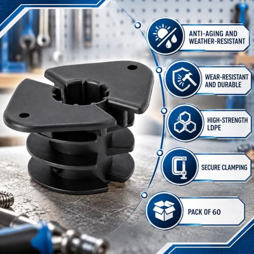 60Pcs 1/2" PEX Pipe Clamps, Pipe Support Clips for Studs - Image 5