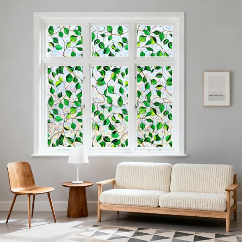Kromapolis Window Privacy Film Rainbow Decorative Stickers, 17.5" - Image 3