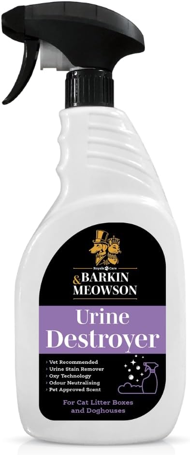 Barkin & Meowson Odor Neutralizing Urine Destroyer Spray 450ml / 15.83 fl.oz - Cleaning Spray for Hard Surfaces