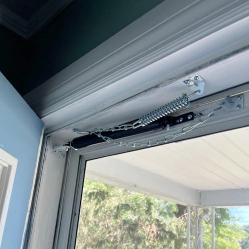 Pneumatic Door Closer Kit for Screen and Storm Doors, Includes - Image 6