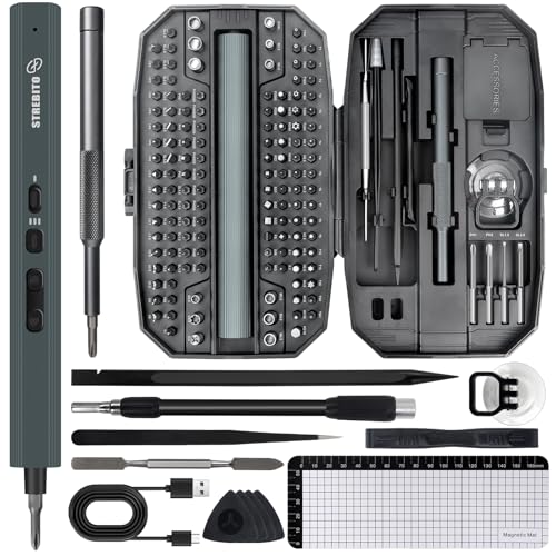 STREBITO Electric Screwdriver, 155 in 1 Precision Electric - Image 2