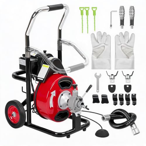 Drain Cleaning Machine Electric Sewer Auger Cleaner - Image 2
