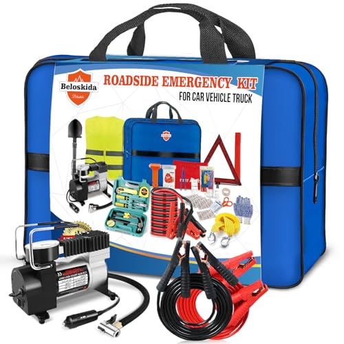 Emergency Car Kit,Roadside Emergency Tool Kit for Vehicle - Image 2