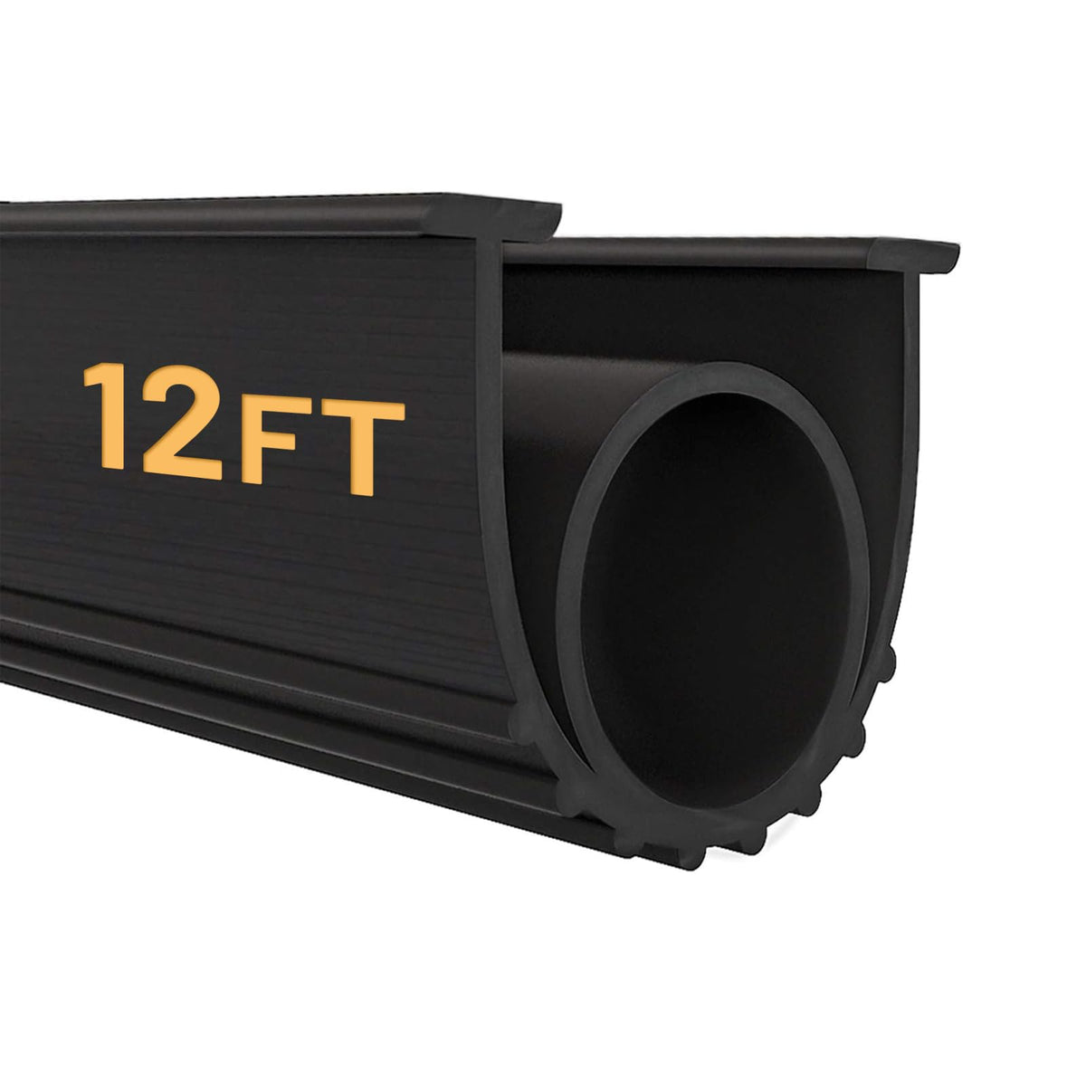Garage Door Bottom Seal, 5/16 T-End Rubber Weather Stripping - Image 1
