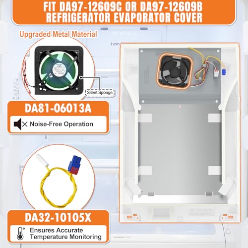 Upgraded DA81-06013A Refrigerator Evaporator Fan Motor Compatible - Image 6