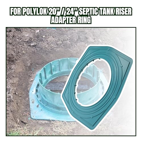 20 In 24 In Septic Tank Riser Adapter Ring Replace 3009-AR - Image 5