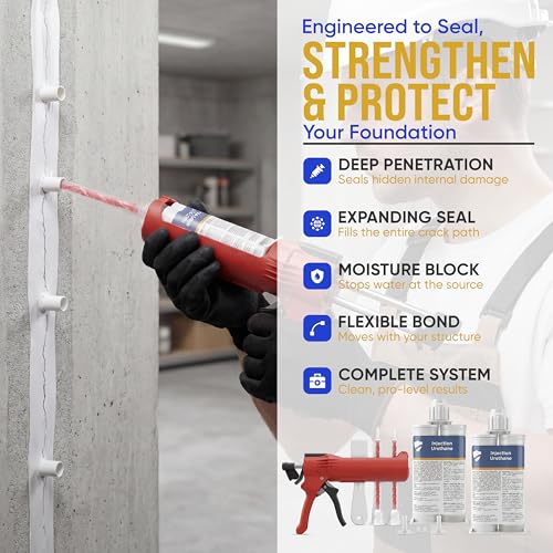 SolidFix 10ft Concrete Crack Repair Kit with All Tools – | Home Repair - Image 3