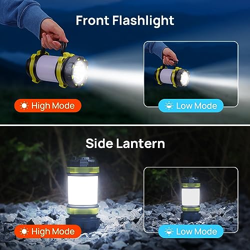 Consciot 2 Pack LED Camping Lantern Flashlight | Travel Essentials - Image 3