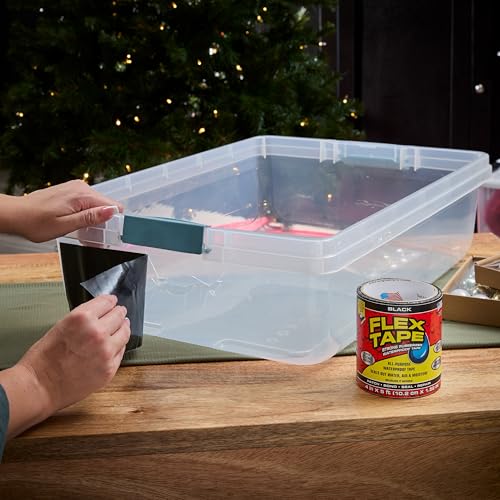 Flex Tape Strong Rubberized Waterproof Tape, Black - Image 6