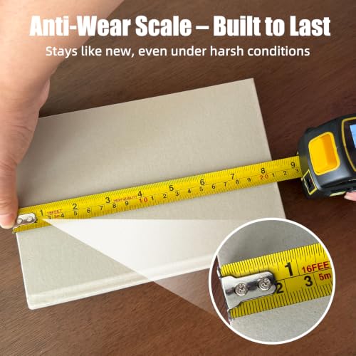 4 in 1 Laser Tape Measure, Digital Measuring Tape - Image 8