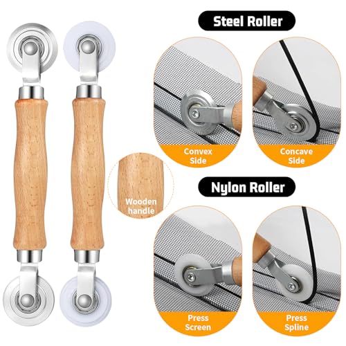 Window Screen Replacement,Screen Door Repair Kit - Image 5