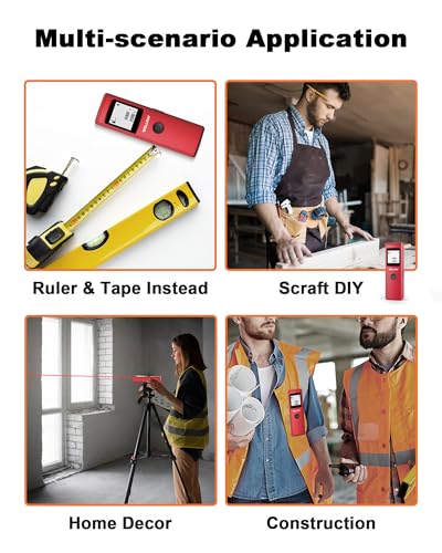 Laser Measuring Tool, 165FT/50M Laser Measure Tool - Image 7