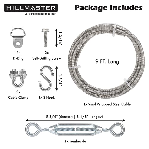 HILLMASTER Durable Anti-Sag Gate Kits for Wooden Fence | Home Repair - Image 6
