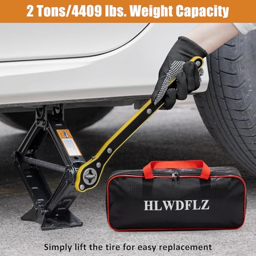Roadside Emergency Kit with Scissor Jack for Car Safety Kit - Image 3