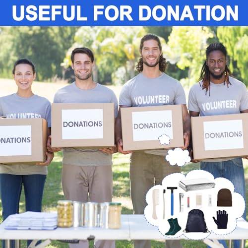 288 Pcs Homeless Care Package Winter,Classic Color,288 Pcs/24 Set - Image 3