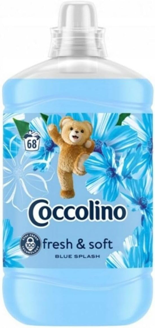 Coccolino Blue Splash Fabric Softener 1700ml/57.5 fl oz 68 Washes