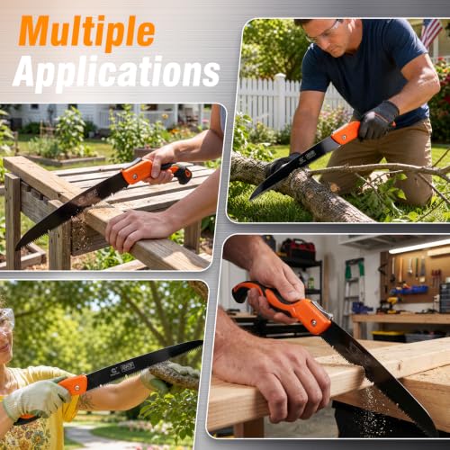 Hand Saw for Tree, 12 inch Folding Saw - Image 6