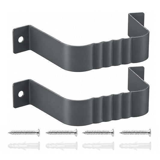 Gutter Downspout Strap 2" x 3", 2pcs Leader Strap - Image 1