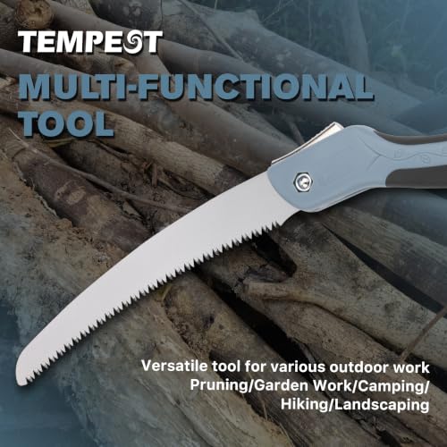 TEMPEST 10" Folding Hand Saw, Triple-Cut Razor Teeth - Image 7