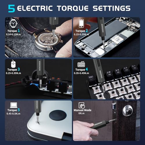 Mini Precision Electric Screwdriver Set, 68 in 1 Compact | Home Repair - Image 4