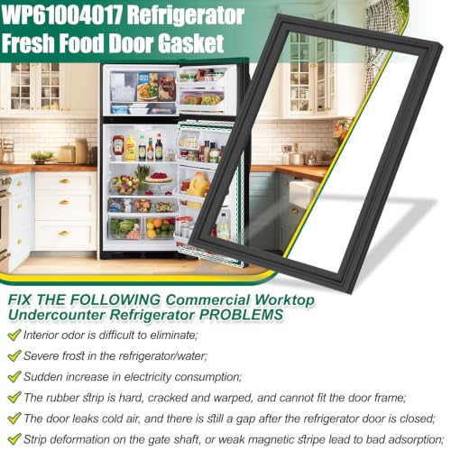 UPGRADED WP61004017 Refrigerator Fresh Food Door Gasket | Home Repair - Image 7