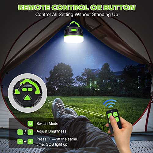 Sinvitron LED Camping Lantern Rechargeable with Remote - Image 3