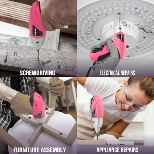 Hi-Spec 3.6V Cordless Electric Screwdriver and Tool Kit | Hand Tools - Image 7