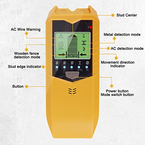 Stud Finder Wall Scanner, 5 in 1 Electronic Stud Sensor - Image 7