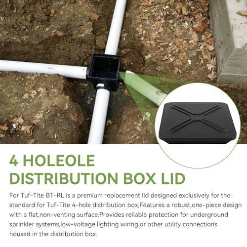 B1-RL Lid for Tuf-Tite 4 Hole Distribution Box,Septic Tank Lid - Image 6