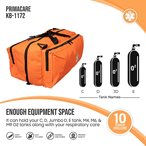 PrimaCare KB-1172 EMT First Responder Oxygen O2 Gear Bag - Image 5