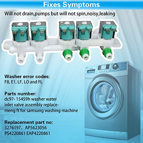 DC97-15459G Water Inlet Valve Assembly Fit for Samsung Washer - Image 5