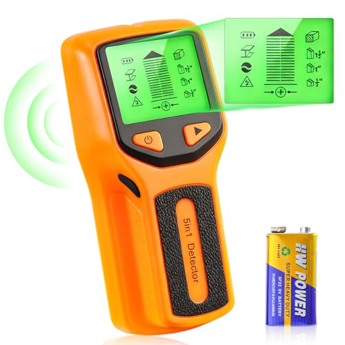 5 in 1 Stud Finder, Poledy Stud Detector - Precisely | Home Repair - Image 2